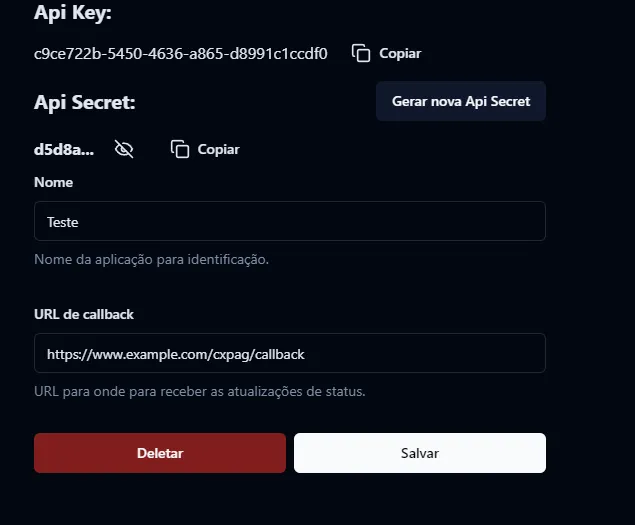 API Secret